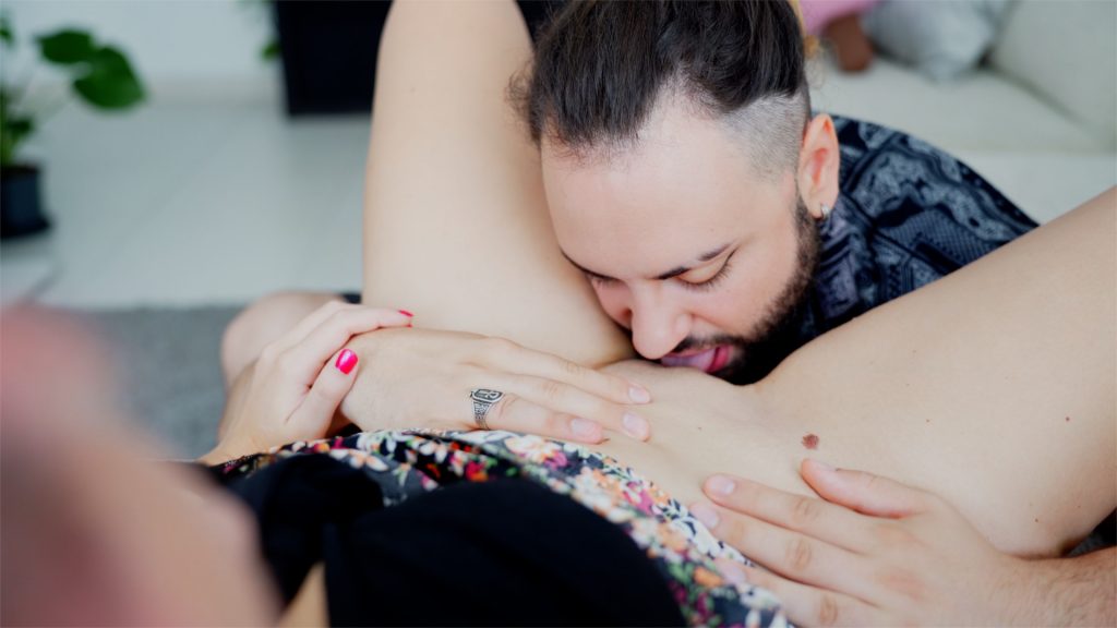 stills Irina Vega Sex Lessons Cunnilingus by Nathan 04